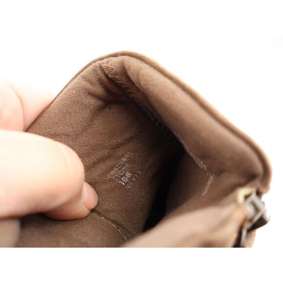 Earth Cardinal Ankle Boot Women's Size 10 Stone Brown Leather Wedge Bootie - Picture 12 of 13